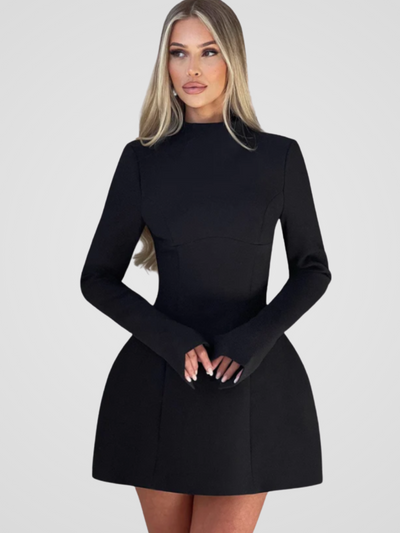 ROBE MINI SCULPTÉE VICTORIA