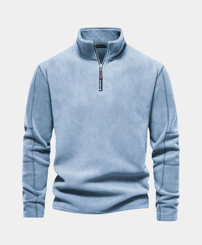 Pull à col montant et zip Alpine - Leviana