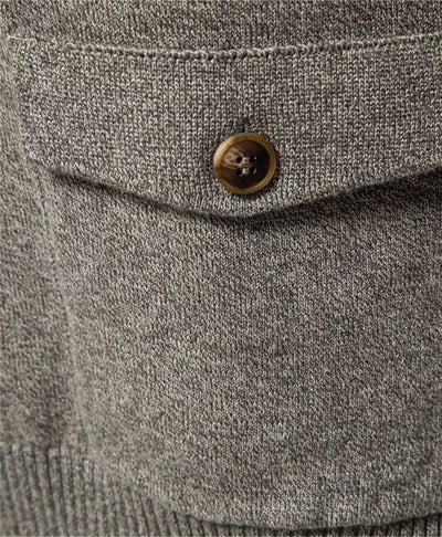 Pull en Coton Tricoté avec Col Montant - Leviana