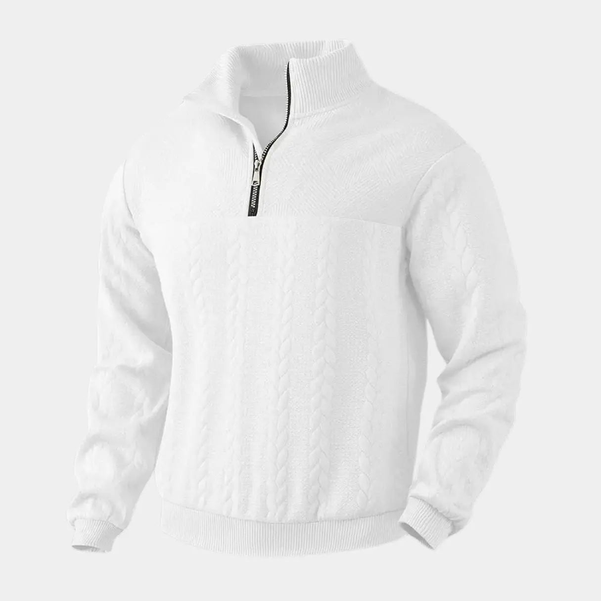 Pull à col zippé Henry Essential - Leviana