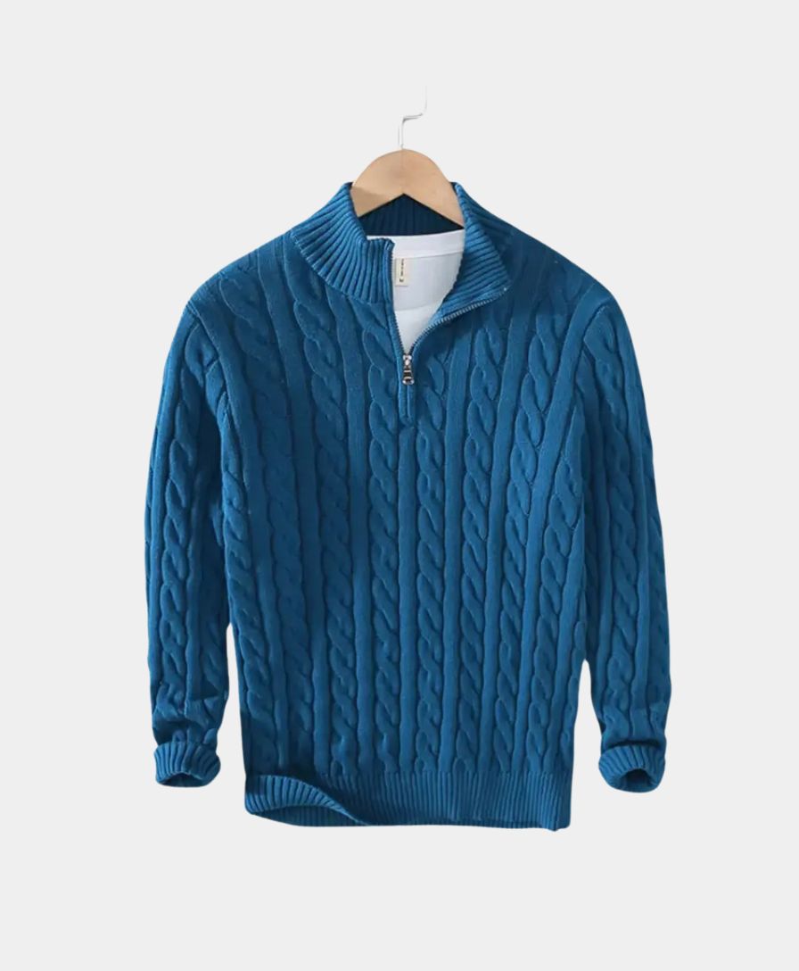 Pull Essential à Col Zippé - Leviana