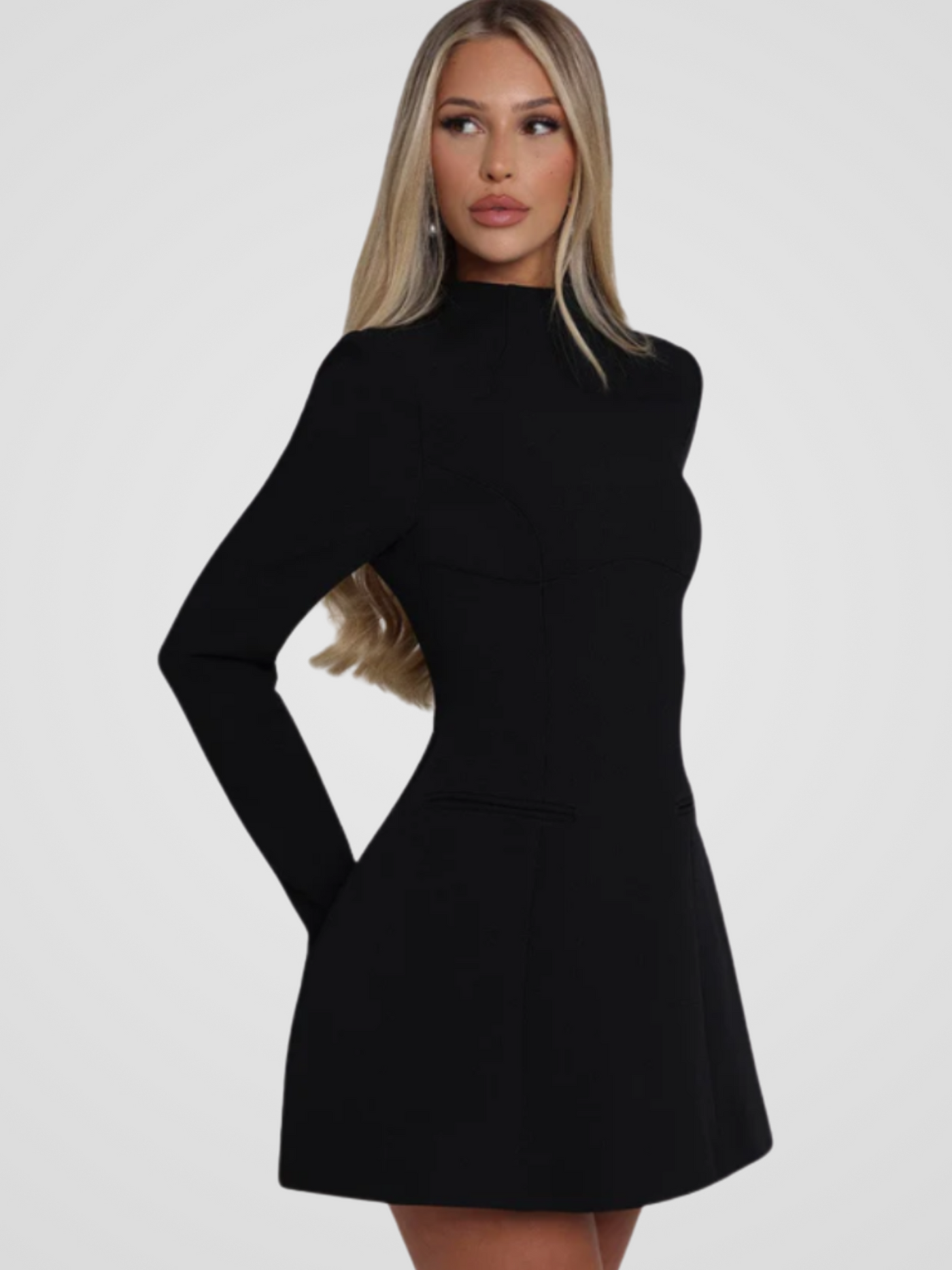 ROBE MINI SCULPTÉE VICTORIA