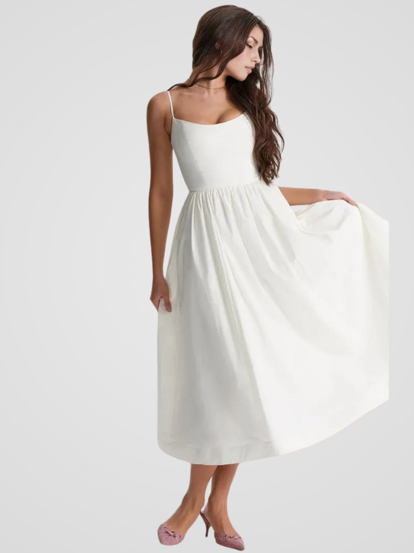 ELARA BLOOM MIDI ROBE