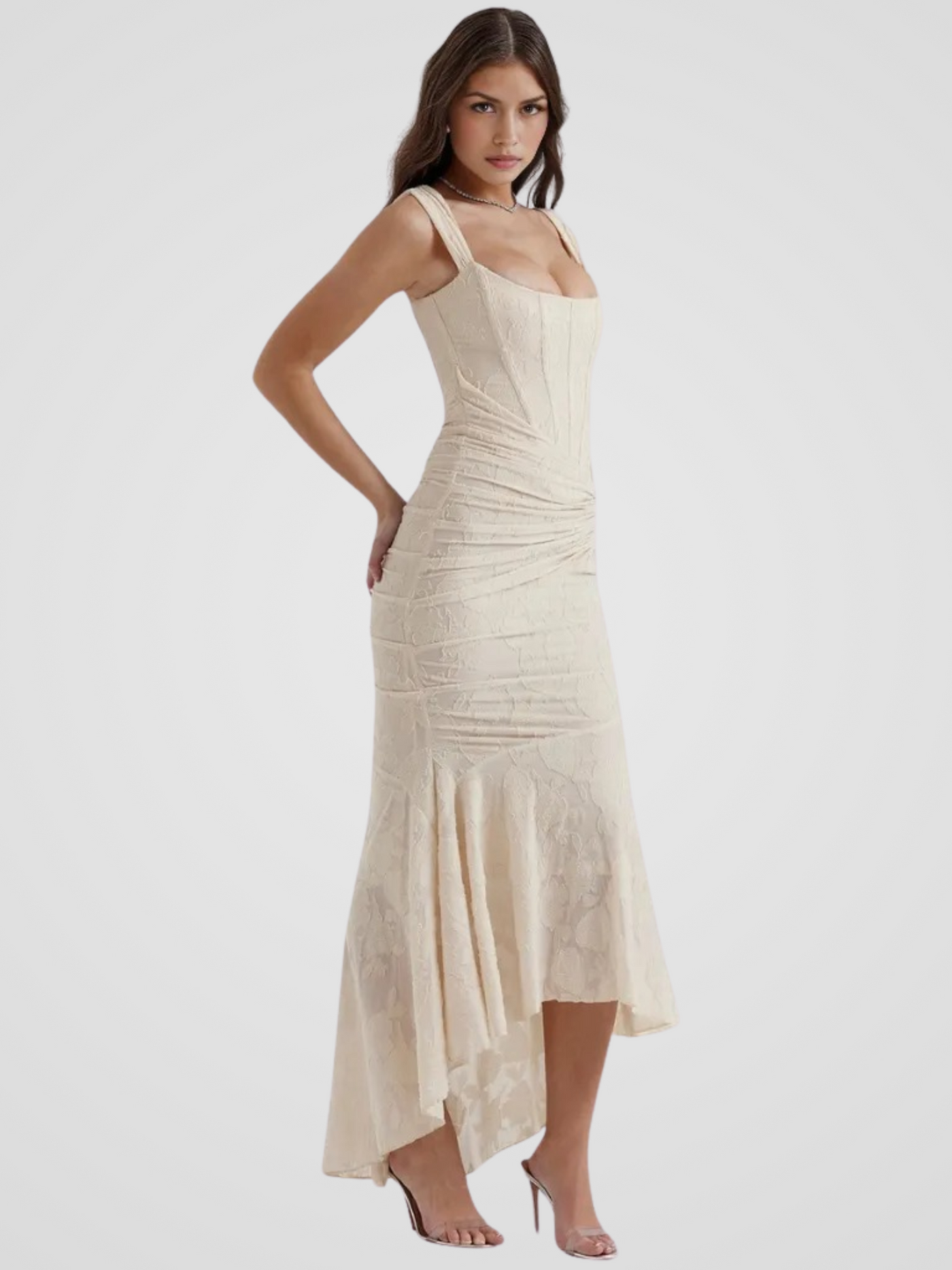 ROBE MERMAID EN DENTELLE LUXE