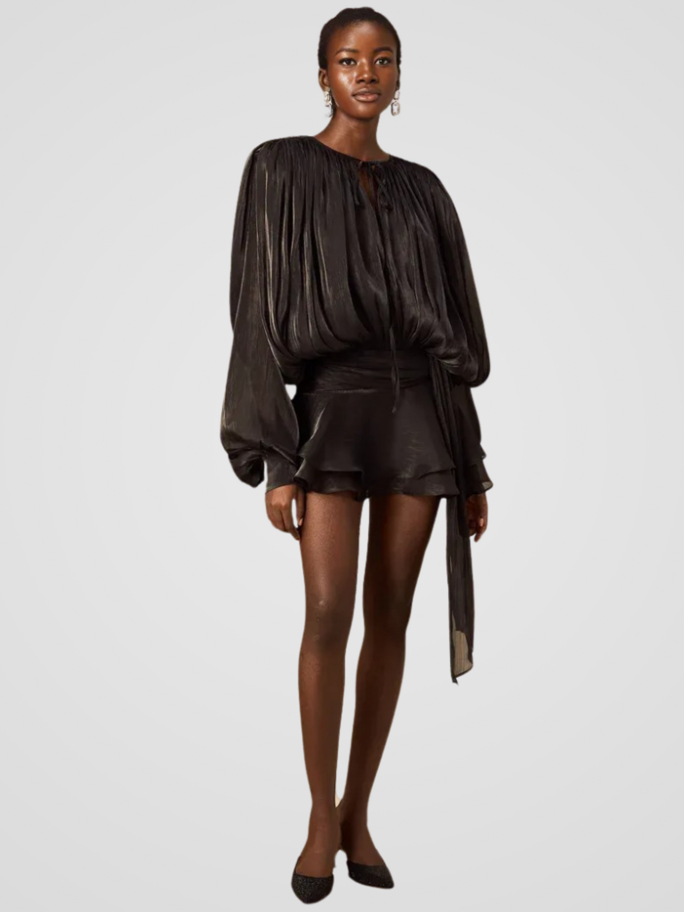 ROBE MINI DRAPÉE ISLA