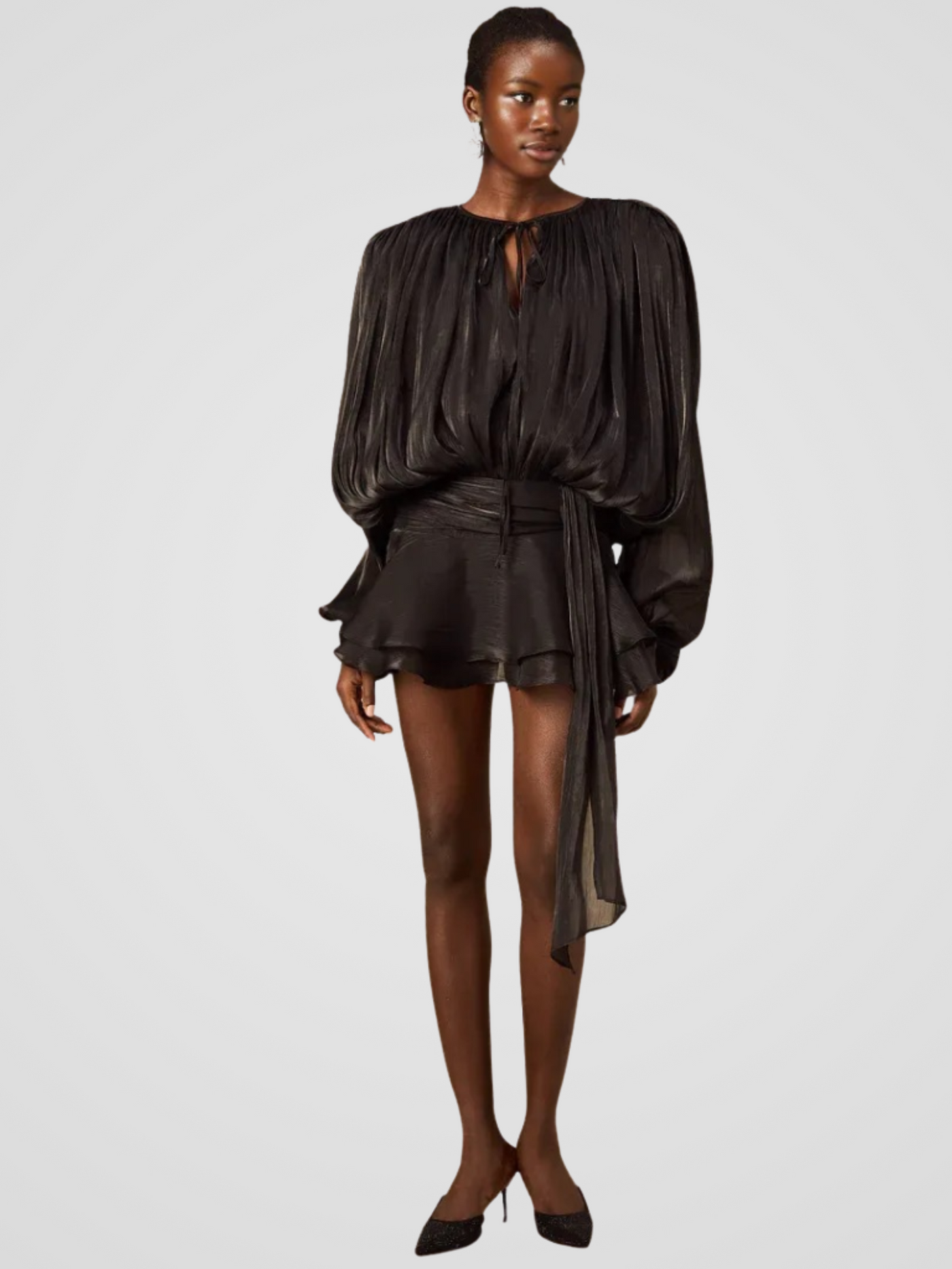 ROBE MINI DRAPÉE ISLA