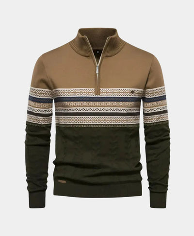 Pull à zip polo - Leviana