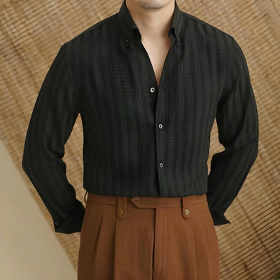 Chemise rayée en seersucker - Leviana