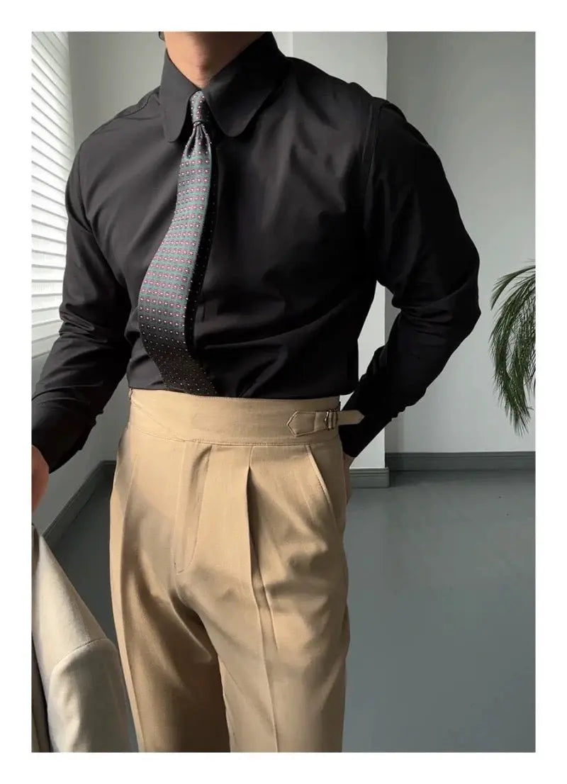 Chemise à col club - Leviana