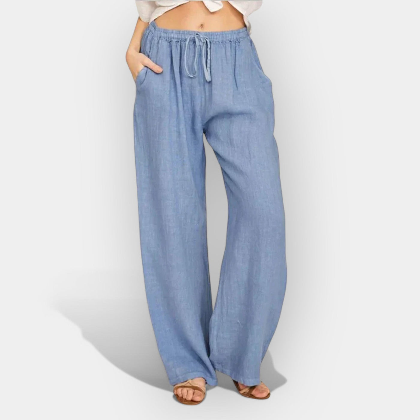 Pantalon Aérien en Lin d'Été