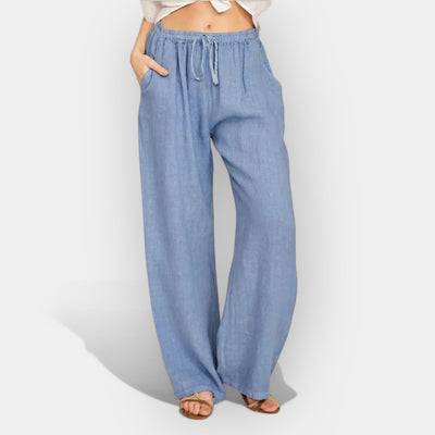 Pantalon Aérien en Lin d'Été