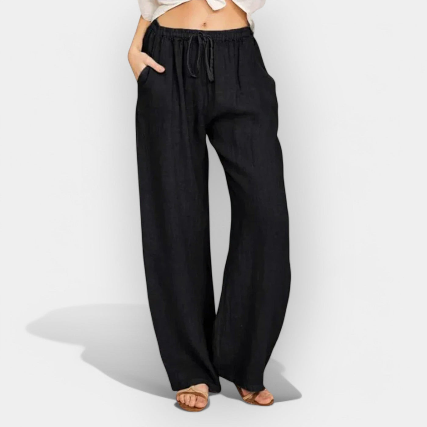 Pantalon Aérien en Lin d'Été