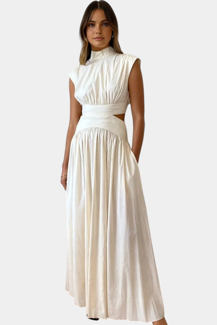 Bérénice | Ensemble robe fendue sur le côté