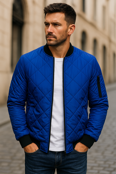 Maxime | Veste matelassée en losanges pour un style sans effort