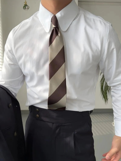 Chemise à col club - Leviana