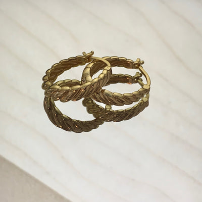 Boucles d'oreilles Twist