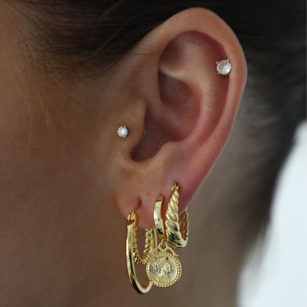 Boucles d'oreilles Twist