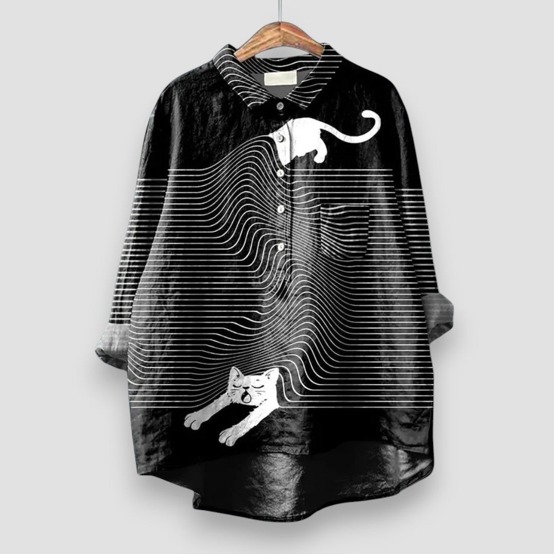 Fosca | Blouse légère au motif unique