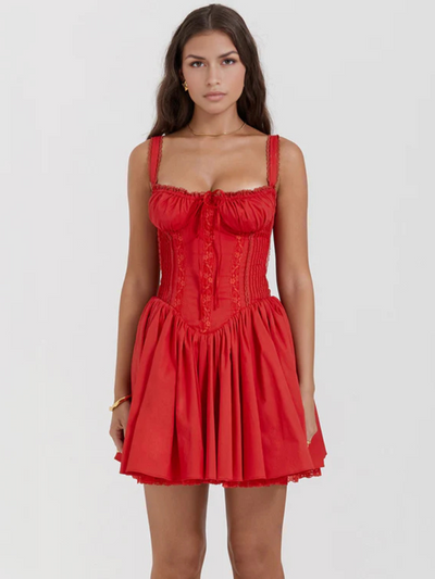 ROBE MINIKLEID CHERRY AFFAIR