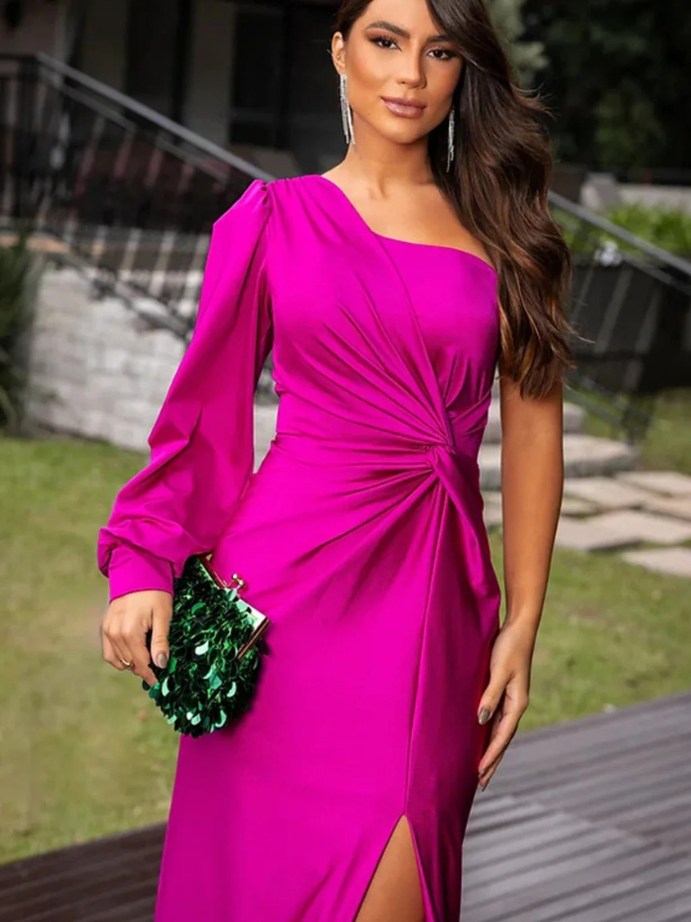 ANNA SATINNIGHT MAXI ROBE