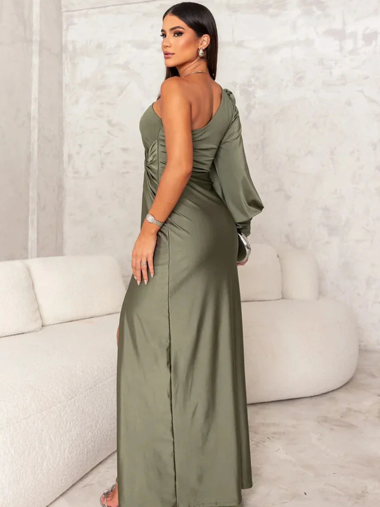 ANNA SATINNIGHT MAXI ROBE