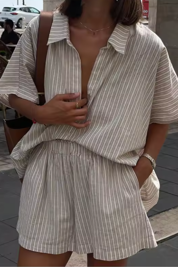 Amandine | Ensemble court moderne et élégant