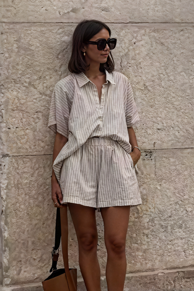 Amandine | Ensemble court moderne et élégant