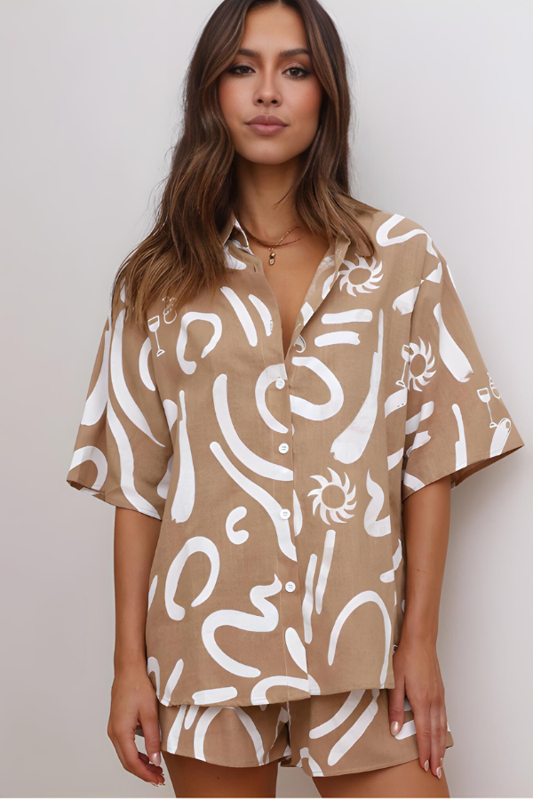 Amalia | Ensemble de plage chic pour l'été