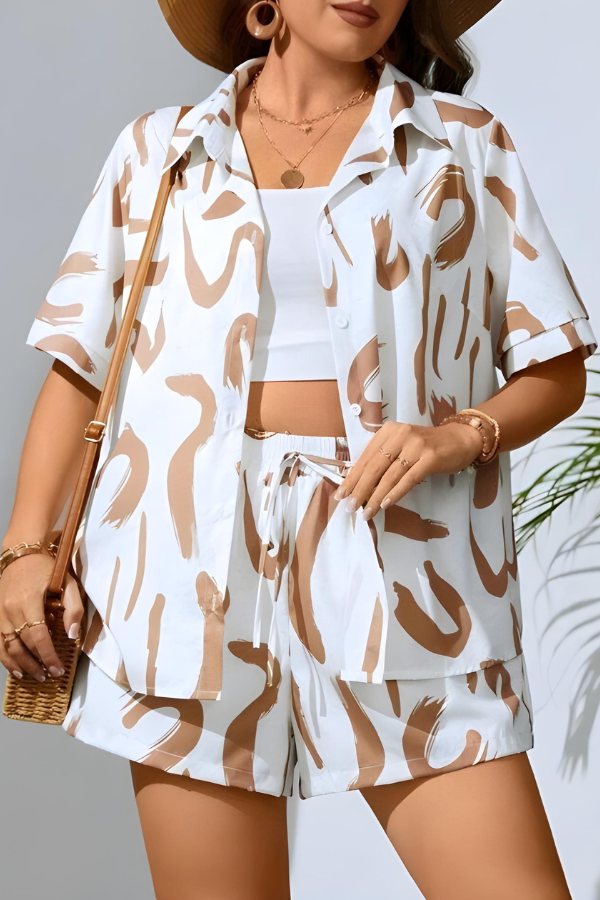 Amalia | Ensemble de plage chic pour l'été