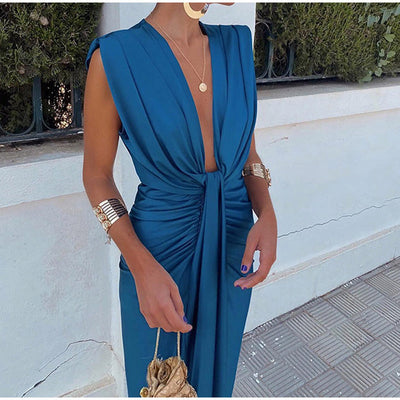 Crocetta™ | Robe Élégante Décolletée