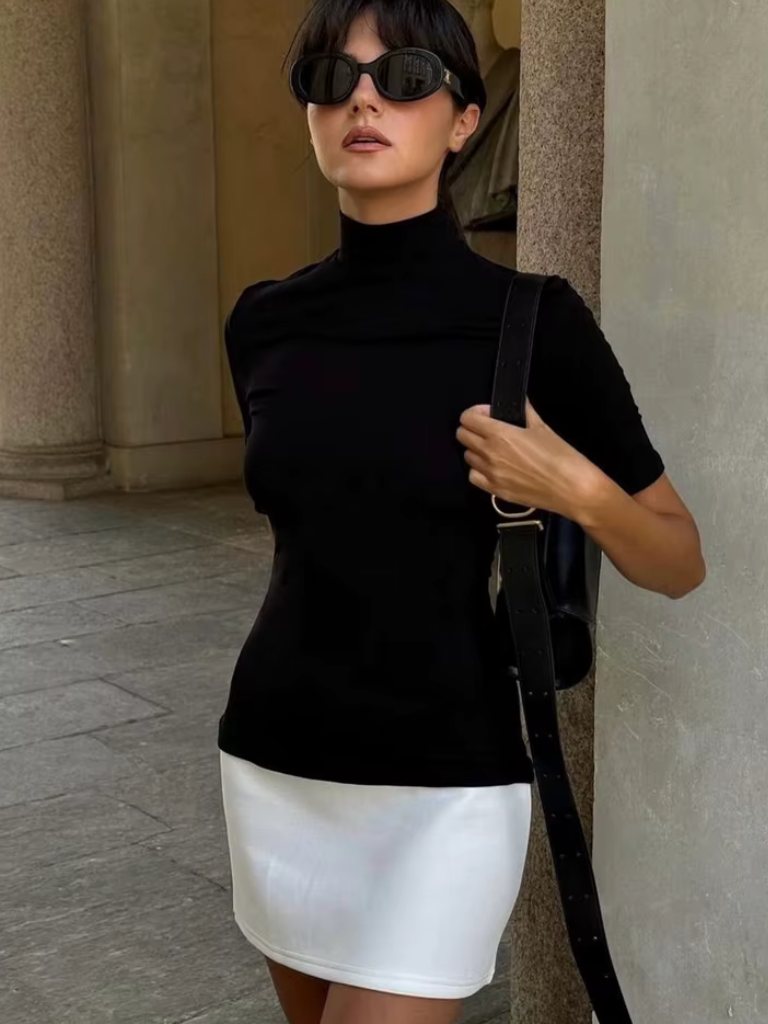 ROBE MINI SCULPTÉE VALENCIA