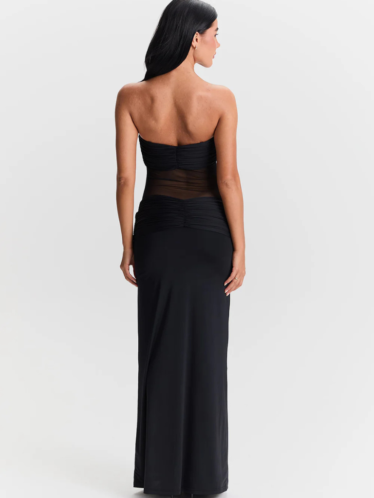 ROBE MAXI NOIR DÉSIR