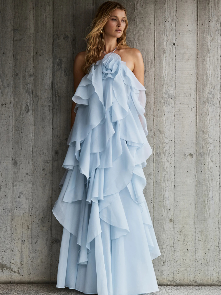 ROSE RÊVERIE MAXIKLEID