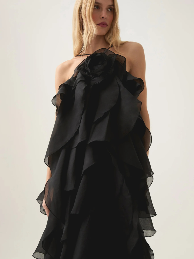 ROSE RÊVERIE MAXIKLEID