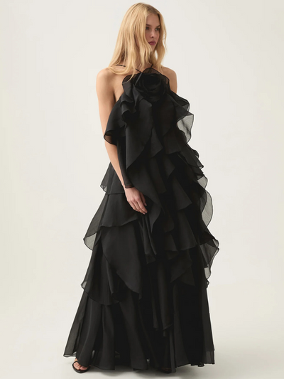 ROSE RÊVERIE MAXIKLEID