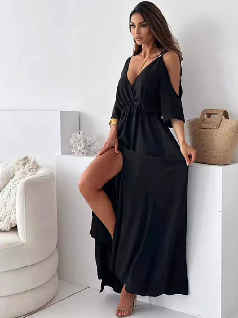 ROBE MAXI VELIA SPLIT
