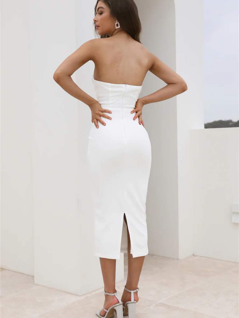 ROBE MIDI DRAPÉE JULIETTA