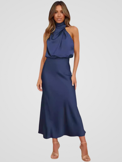 ROBE MIDI AURA DRAPE