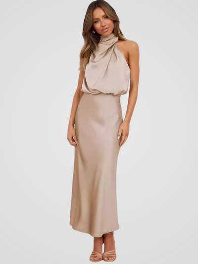 ROBE MIDI AURA DRAPE