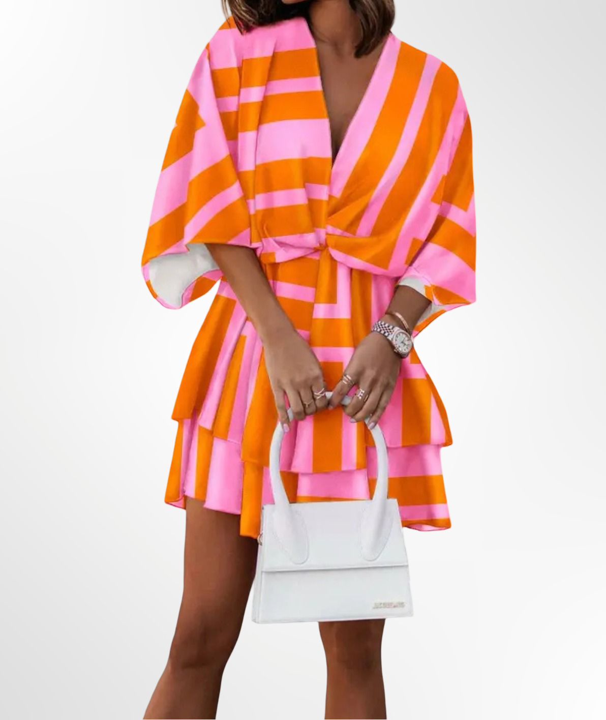 Susana | Mini-robe d'été vibrante et chic