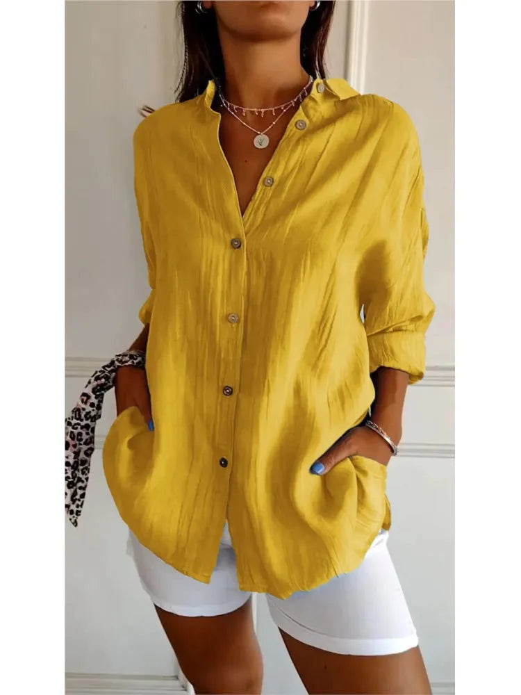 Philippine™ | Blouse douce en coton respirant