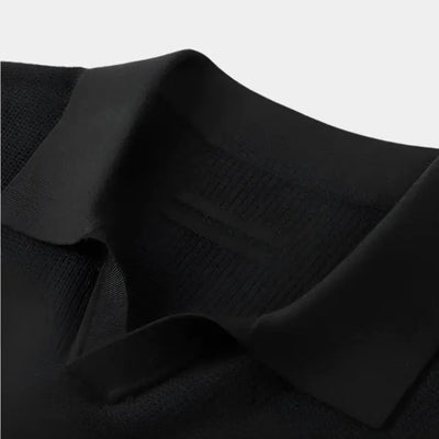 Polo à Manches Courtes Sans Boutons Quotidien - Leviana