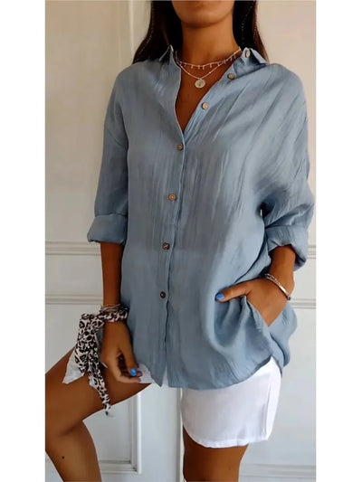 Philippine™ | Blouse douce en coton respirant