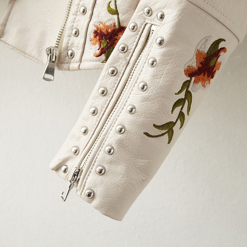 Livia™ | Veste avec broderie florale rétro