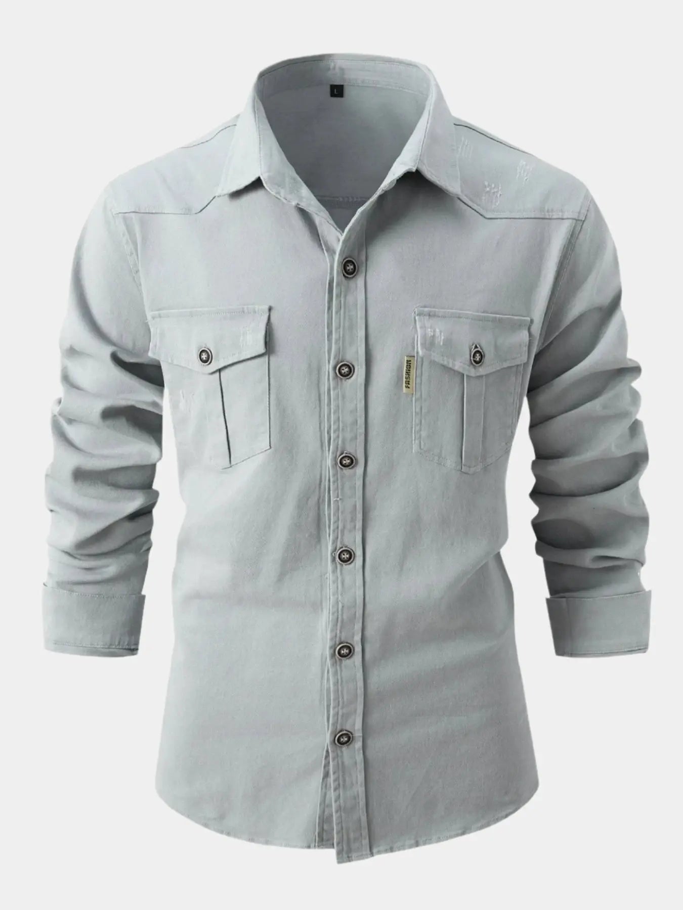 Chemise à Manches Courtes Moderne pour Hommes - Leviana