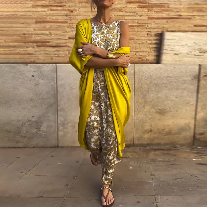 Chloé | Costume deux pièces élégant à imprimé vintage