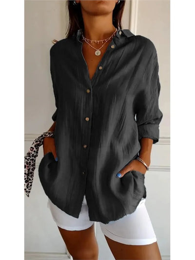 Philippine™ | Blouse douce en coton respirant