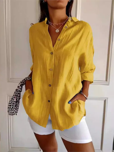 Philippine™ | Blouse douce en coton respirant