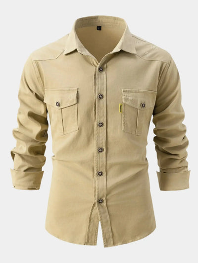 Chemise à Manches Courtes Moderne pour Hommes - Leviana