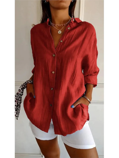 Philippine™ | Blouse douce en coton respirant